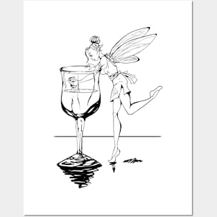 Wine Faerie Posters and Art